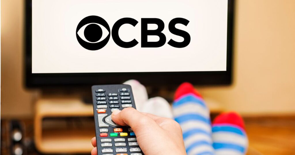 CBS channel on TV